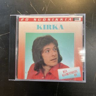 Kirka - 20 suosikkia CD (VG+/VG+) -pop rock-